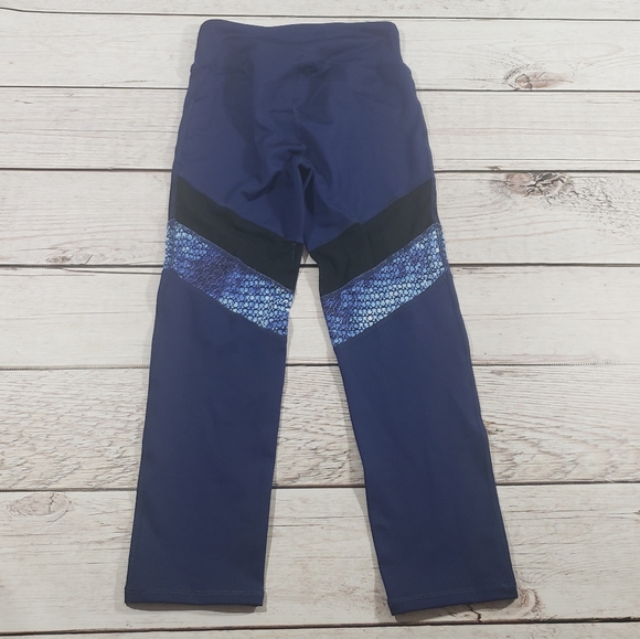 Her Universe girls Navy supergirl leggings small - Picture 3 of 6